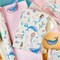 Reversible Mermaid Wrapping Paper Roll- Whale,Turtle and Sea Creature with Pink Polka Dot for Kids,Girls,Baby Shower,Birthday-Mini Roll-17 Inch X 32.8 Feet